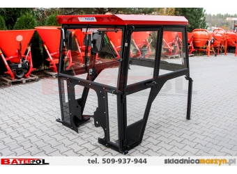 Kabina C-330 NAGLAK bez błotników,kolor WIŚNIOWY RAL 3020  